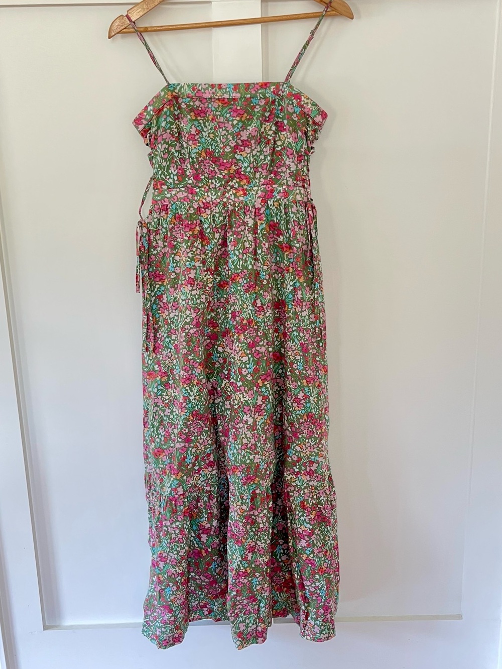 Lost & Wonder Big Sur Tiered Floral Maxi Dress S